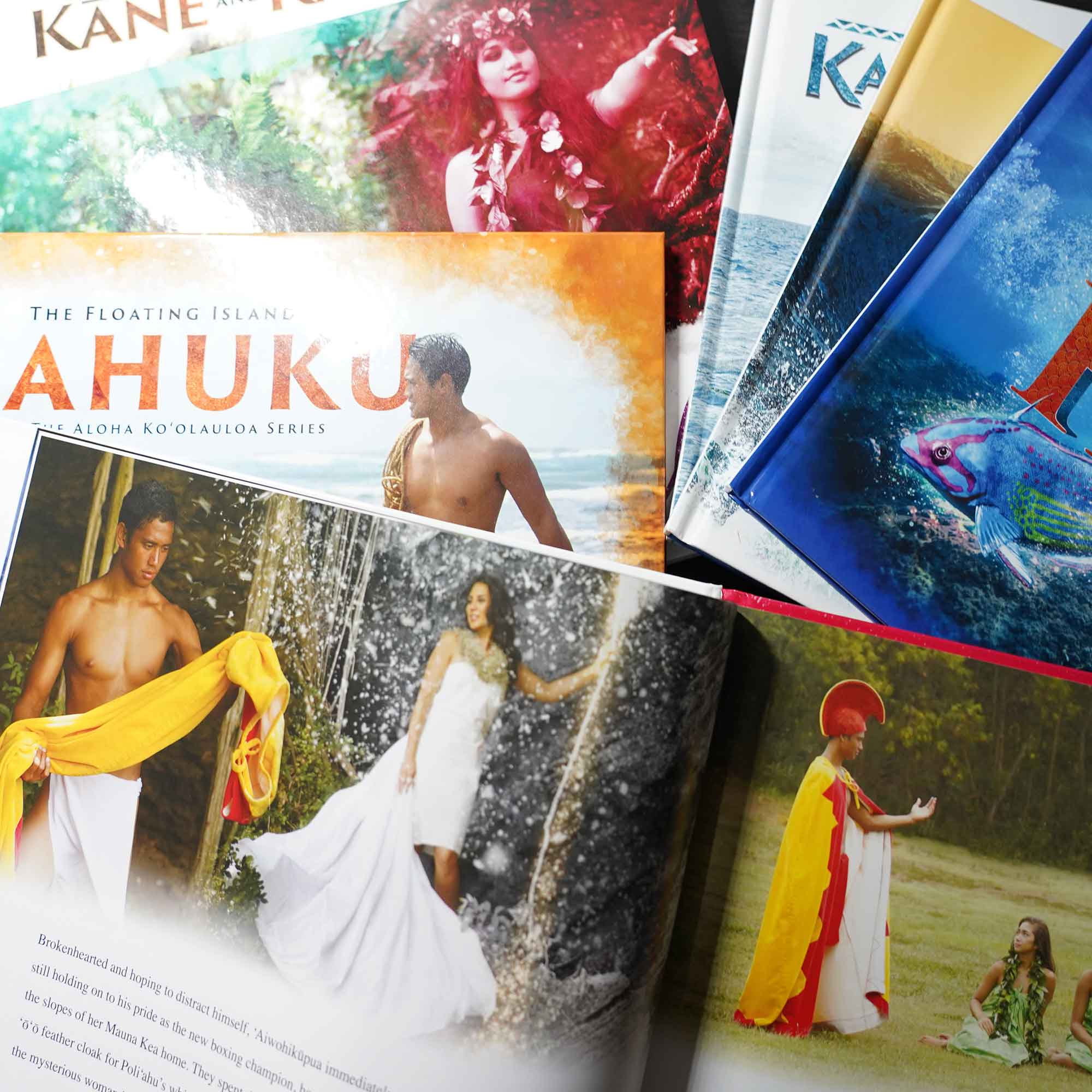 Hawaiian Hardcover Picture Book - Kahikilani the Surfer