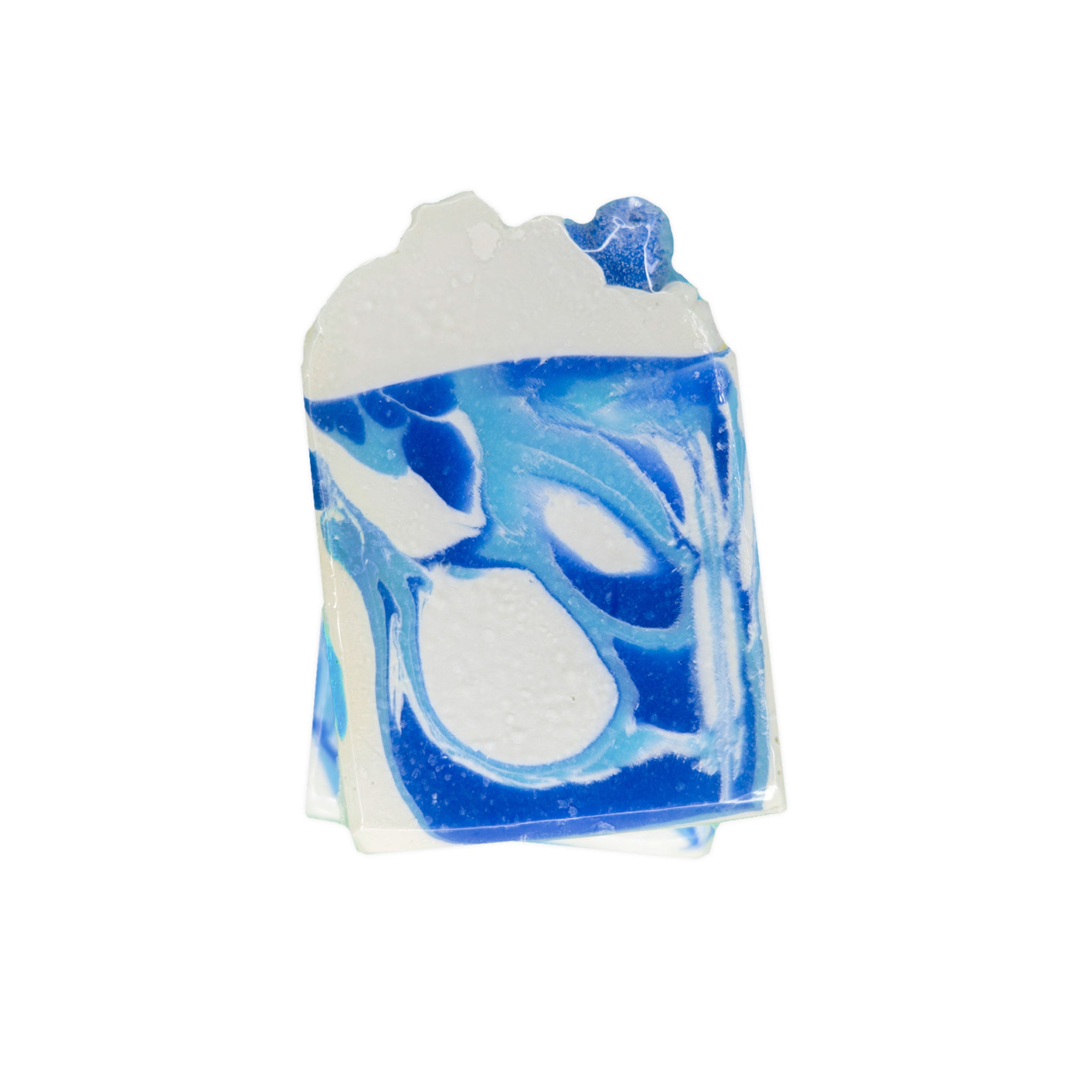 Blue Heart Fresh Scent Hand-Cut Soap Bar 4oz