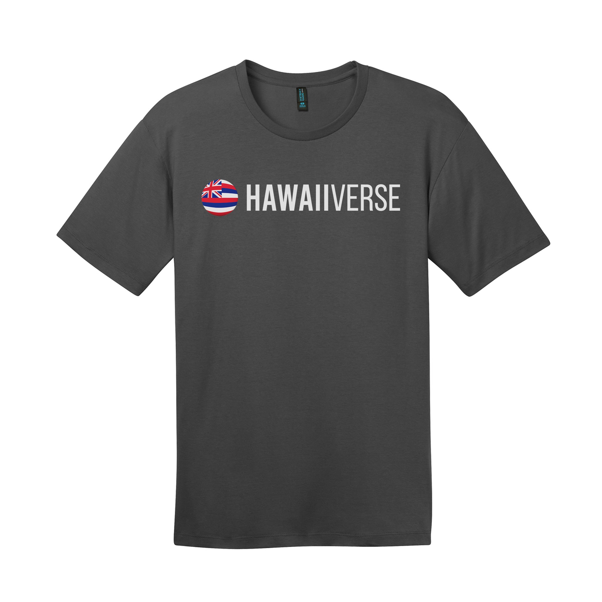 Support Local Combed Cotton T-Shirt - Charcoal