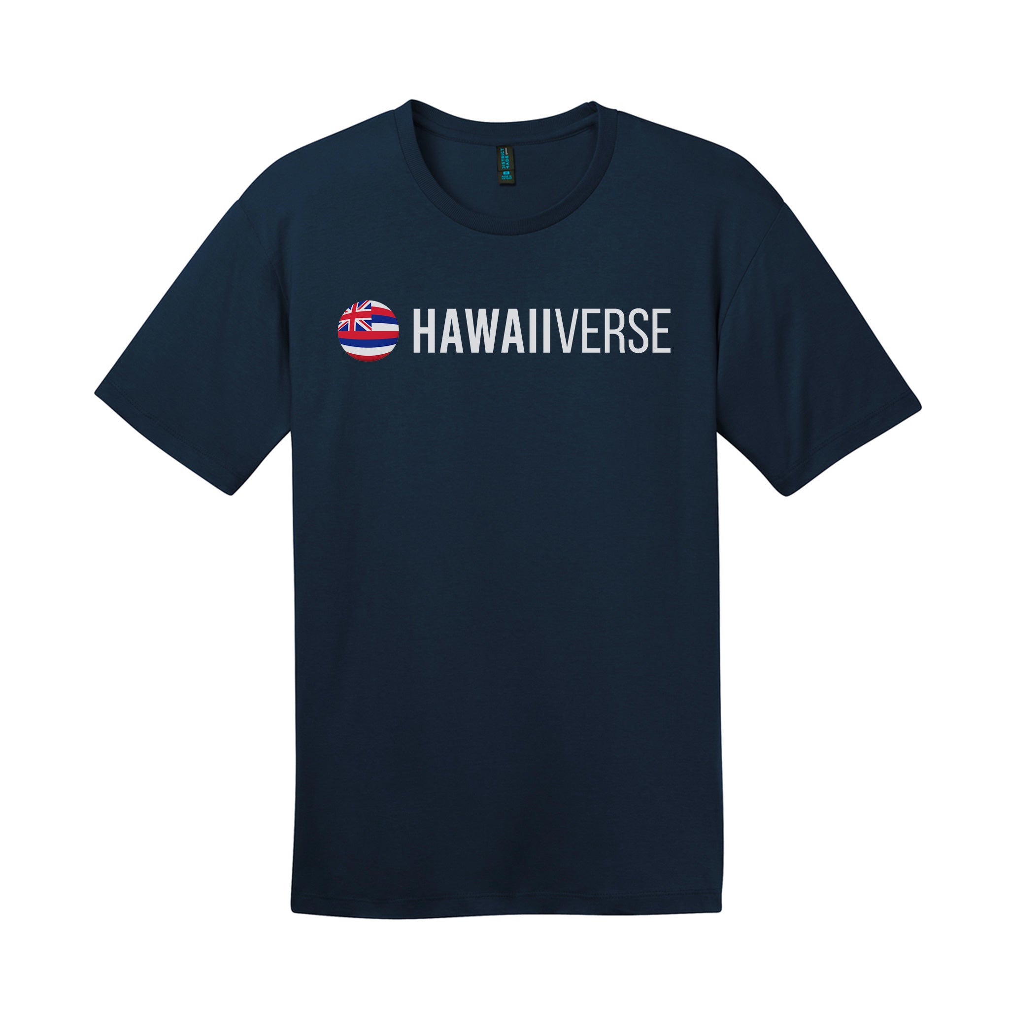 Support Local Combed Cotton T-Shirt - Navy