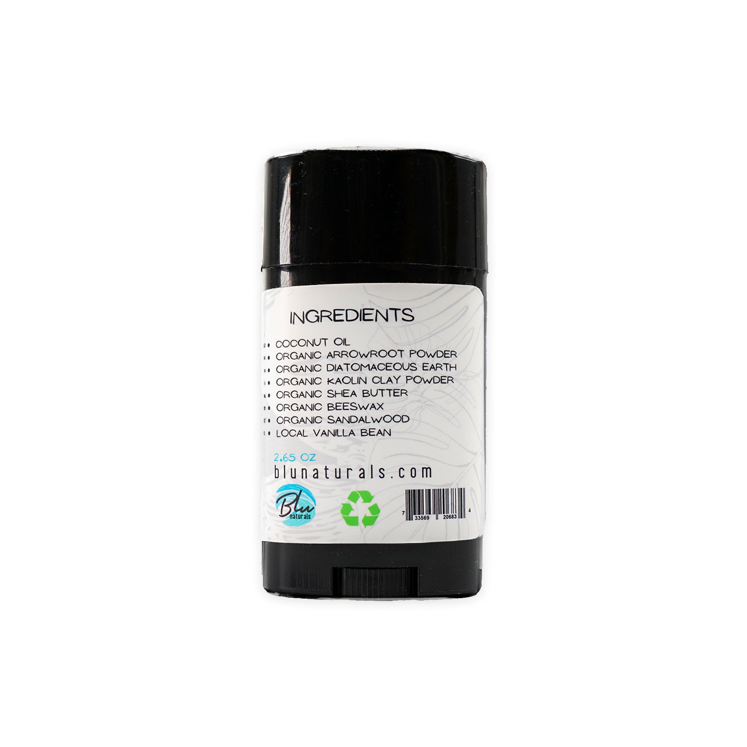 Blakbird Essential Oil Free Sandalwood Vanilla Natural Deodorant
